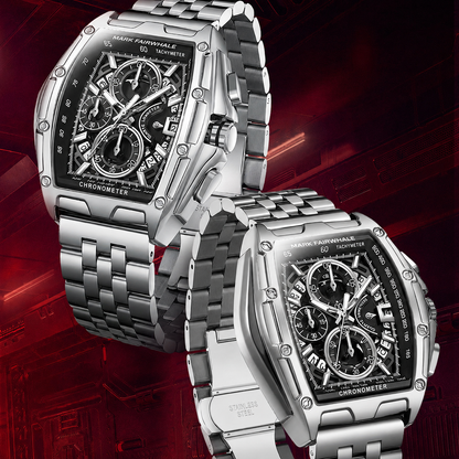 MARK FAIRWHALE Men's Business Quartz Watch | Luxury That Commands Attention | FW-5080.